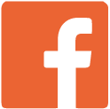 Facebook f orange